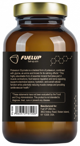 FuelUp Potassium Glycinate, 120 капсул