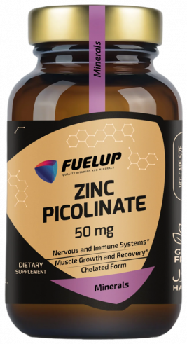 FuelUp Zinc Picolinate, 120 капсул