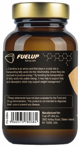 FuelUp L-Carnitine, 60 капсул