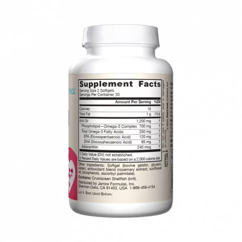 Jarrow Formulas Krill Oil 1200 mg, 60 капсул