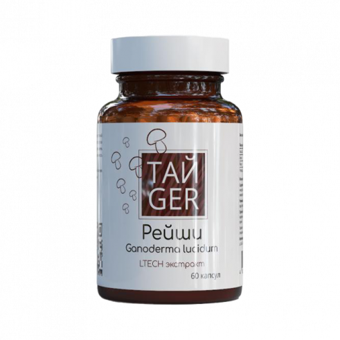 ТАЙGER Экстракт рейши, 60 капсул