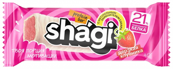 ProteinRex Протеиновый батончик Shagi, 40 грамм