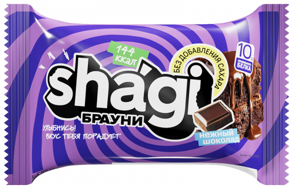 ProteinRex Пирожное протеиновое Shagi, 35 грамм
