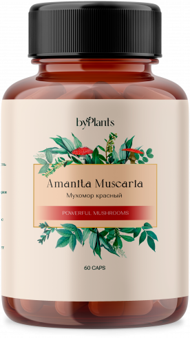 ByPlants Amanita Muscaria, 60 капс