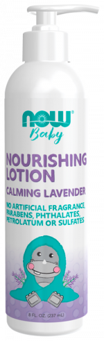 NOW Nourishing Baby Lotion Calming Lavender, 237 мл