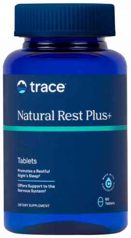 Trace Minerals Natural Rest Plus, 60 таблеток