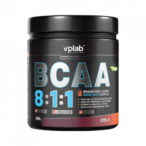 VP Laboratory BCAA 8:1:1, БЦАА 8:1:1, 300 грамм