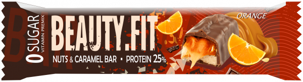 BeautyFit Nuts&amp;Caramel Bar, 60 г