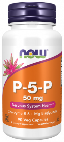 NOW P-5-P, Пиридоксаль-5-фосфат, 90 капсул