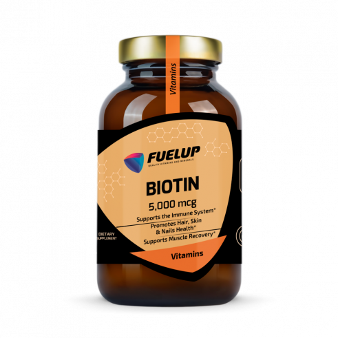 FuelUp Biotin 5000 mcg, 120 капсул