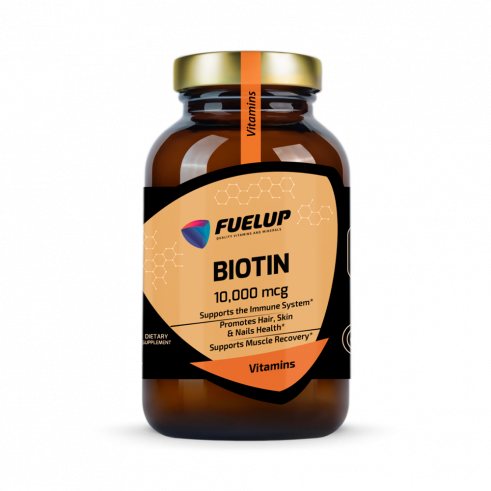 FuelUp Biotin 10000 mcg, 120 капсул