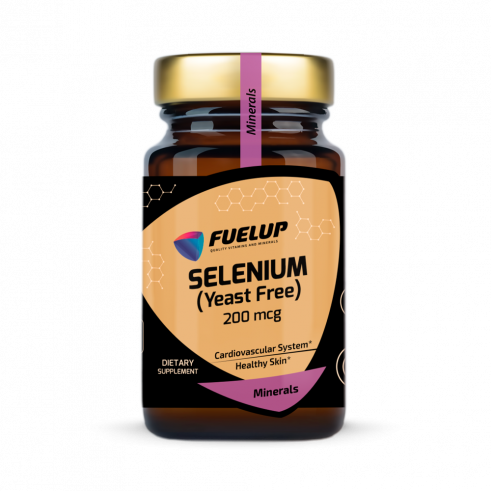 FuelUp Selenium (Yeast Free) 200 mcg, 250 таблеток