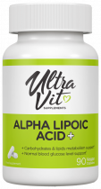 ULTRAVIT Alpha Lipoic Acid +, Альфа Липоик Эсид +, 90 капсул