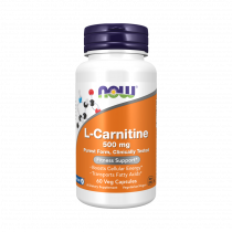 NOW L-Carnitine 500 mg, 60 капсул